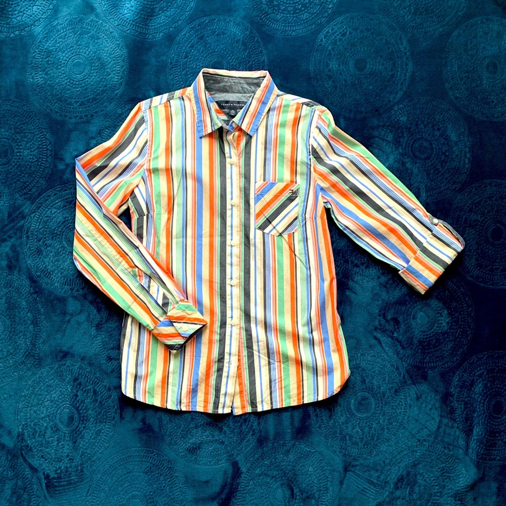 Tommy Hilfiger Women’s Button Front Top Size XS